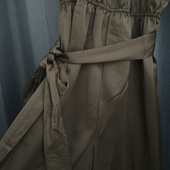 Sugarlips black silky jumpsuit - Picture 7 of 8